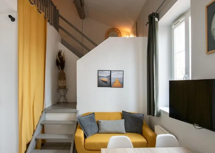 Duplex Scandinave A Cosy Et Calme - Lyon Part-Dieu