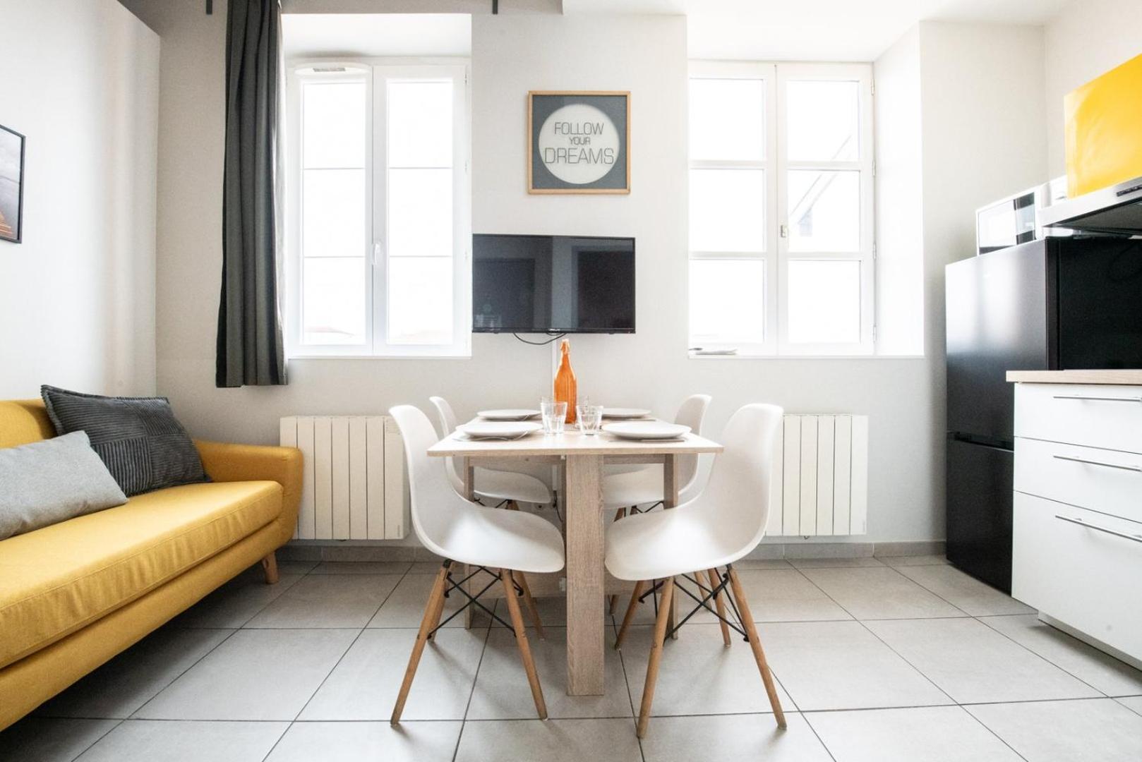 Appartement Duplex Scandinave A Cosy Et Calme - Part-dieu